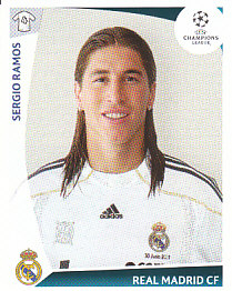 Sergio Ramos Real Madrid samolepka UEFA Champions League 2009/10 #161